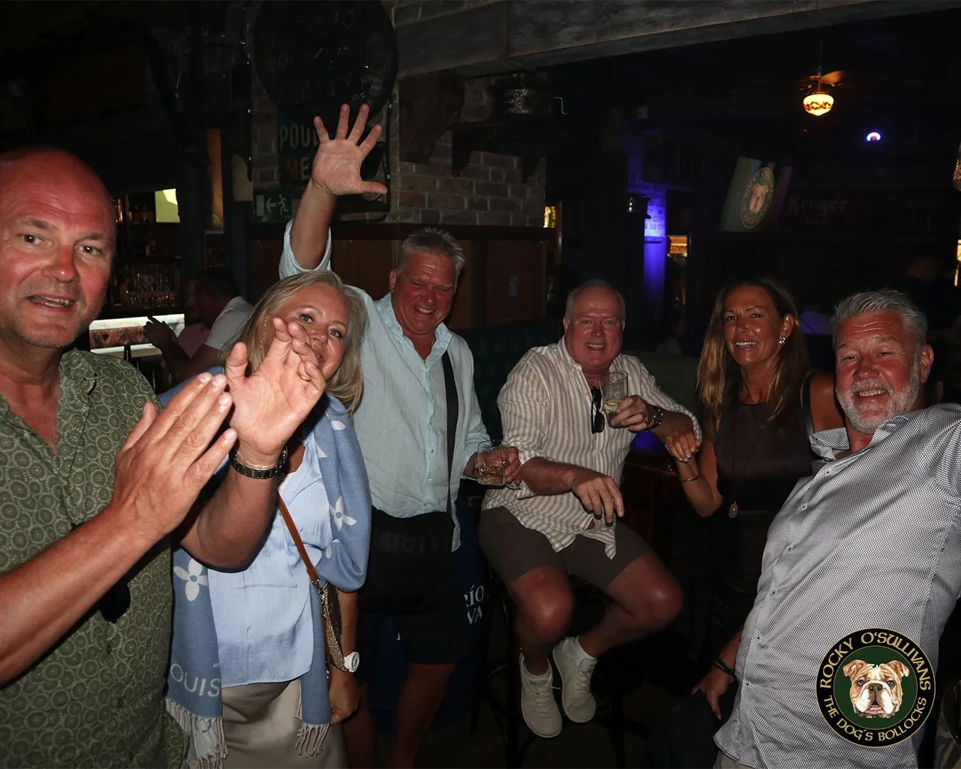 Party night at Rocky O'Sullivans